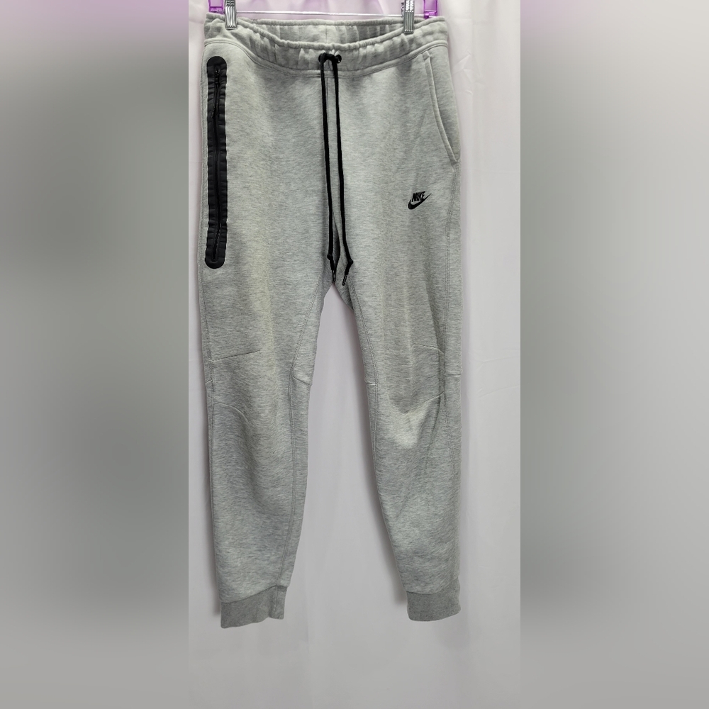Nike Gray Joggers with Black Accents